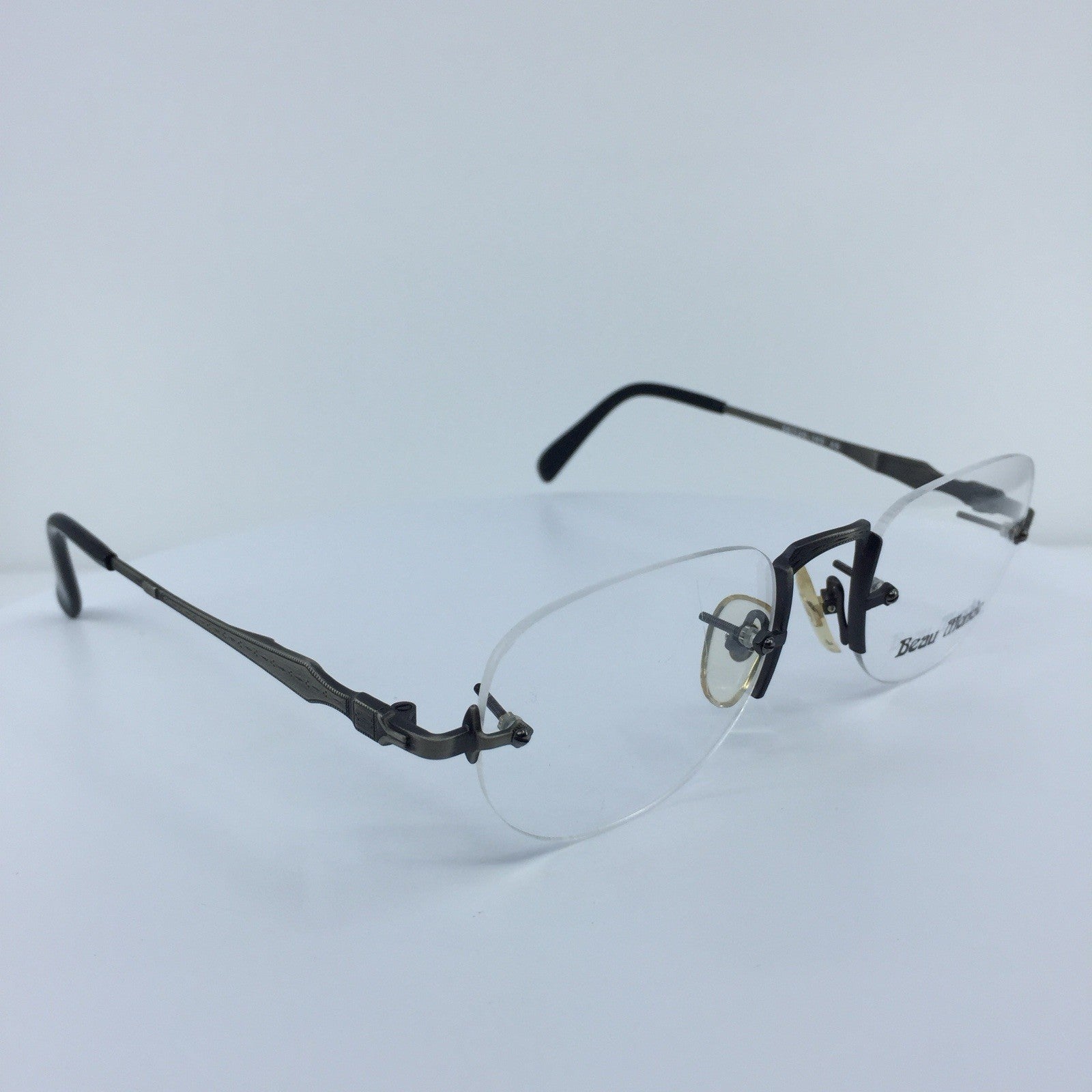 Vintage Beau Monde Collection Westbury Silver Eyeglasses - Super Vision Optical