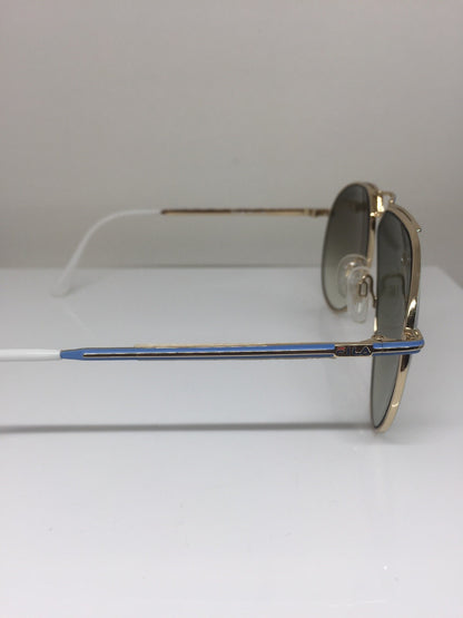 Vintage Fila Sport FILA 8802 Blue Sunglasses - Super Vision Optical
