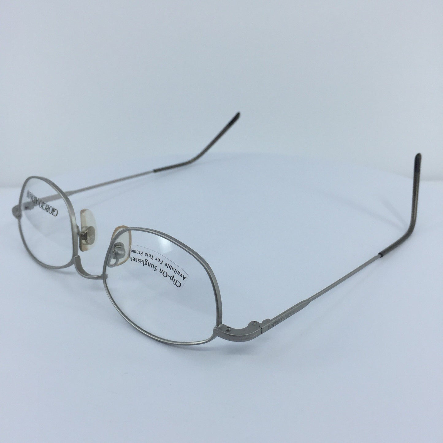 Vintage Giorgio Armani GA 1006 Silver Eyeglasses - Super Vision Optical