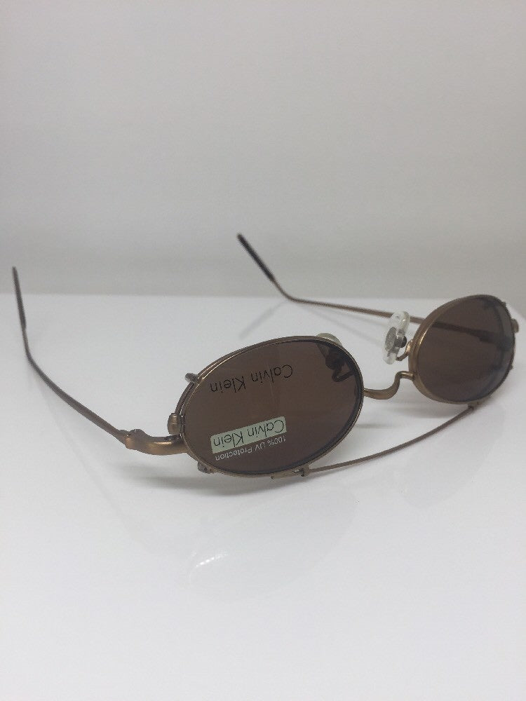 Vintage Calvin Klein CK 149 Gold Sunglasses - Super Vision Optical