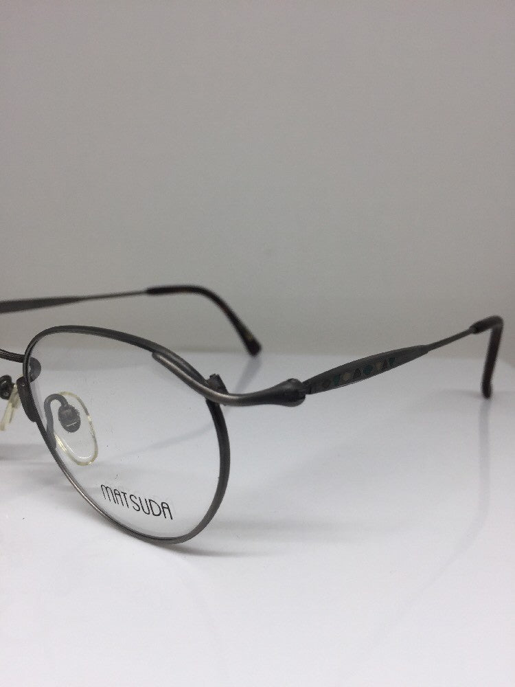 Vintage Matsuda 2852 Grey Eyeglasses - Super Vision Optical
