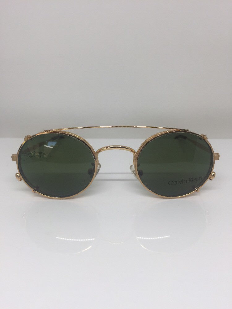 Vintage Calvin Klein CK 132 Gold Sunglasses - Super Vision Optical