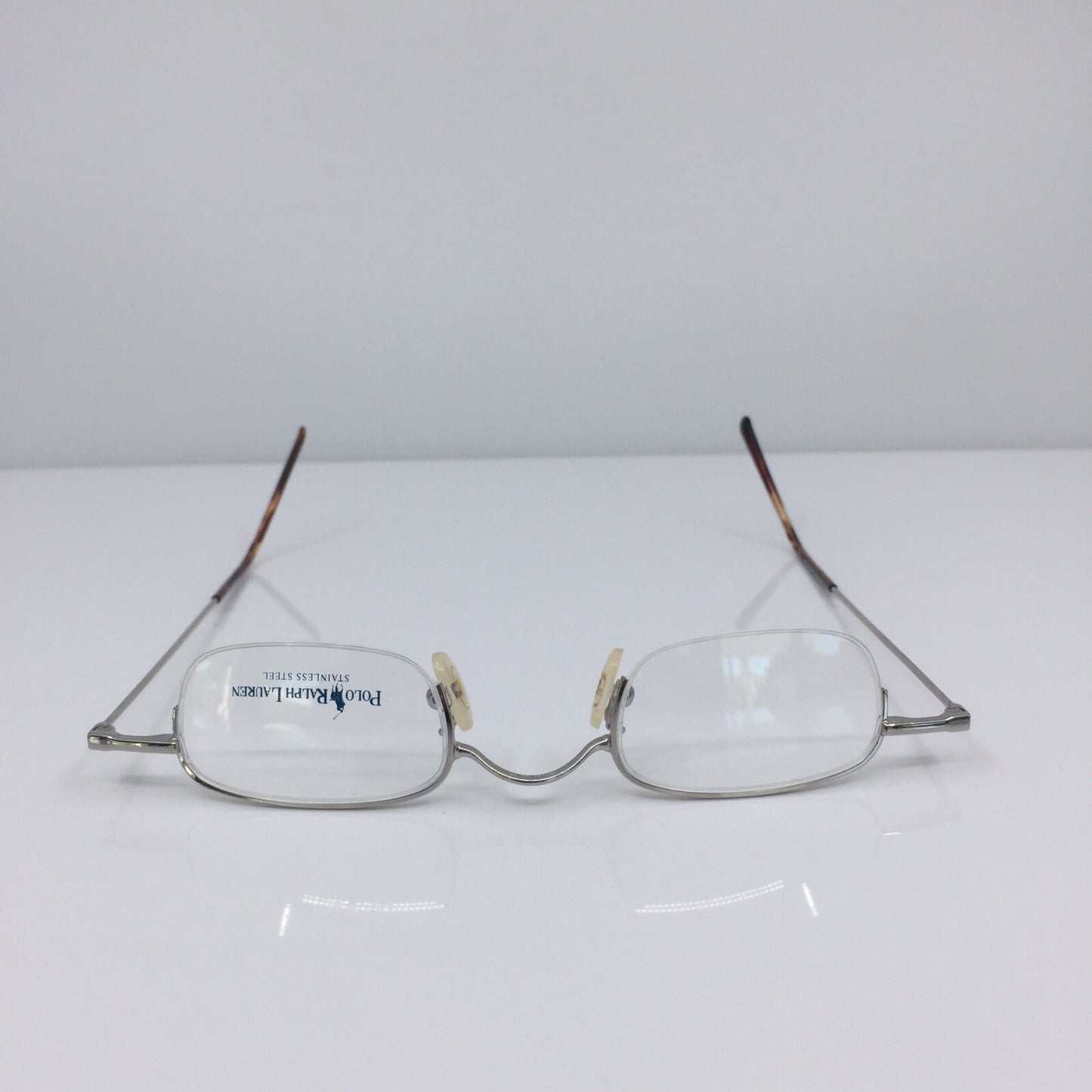 Vintage Polo Ralph Lauren POLO 388 Silver Eyeglasses - Super Vision Optical