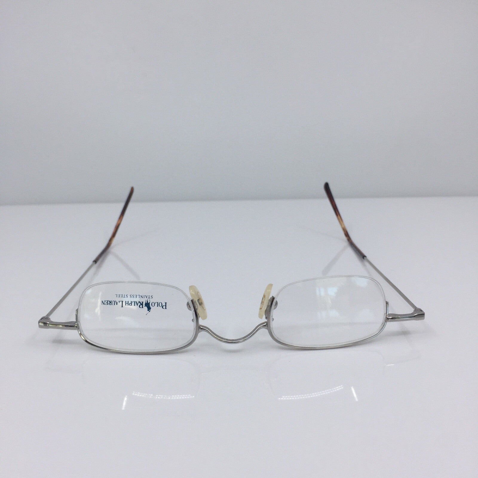 Vintage Polo Ralph Lauren POLO 388 Silver Eyeglasses - Super Vision Optical