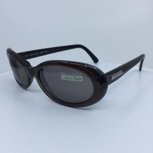 Vintage Calvin Klein CK 736, CK 736S, CK 736-S Brown Sunglasses - Super Vision Optical