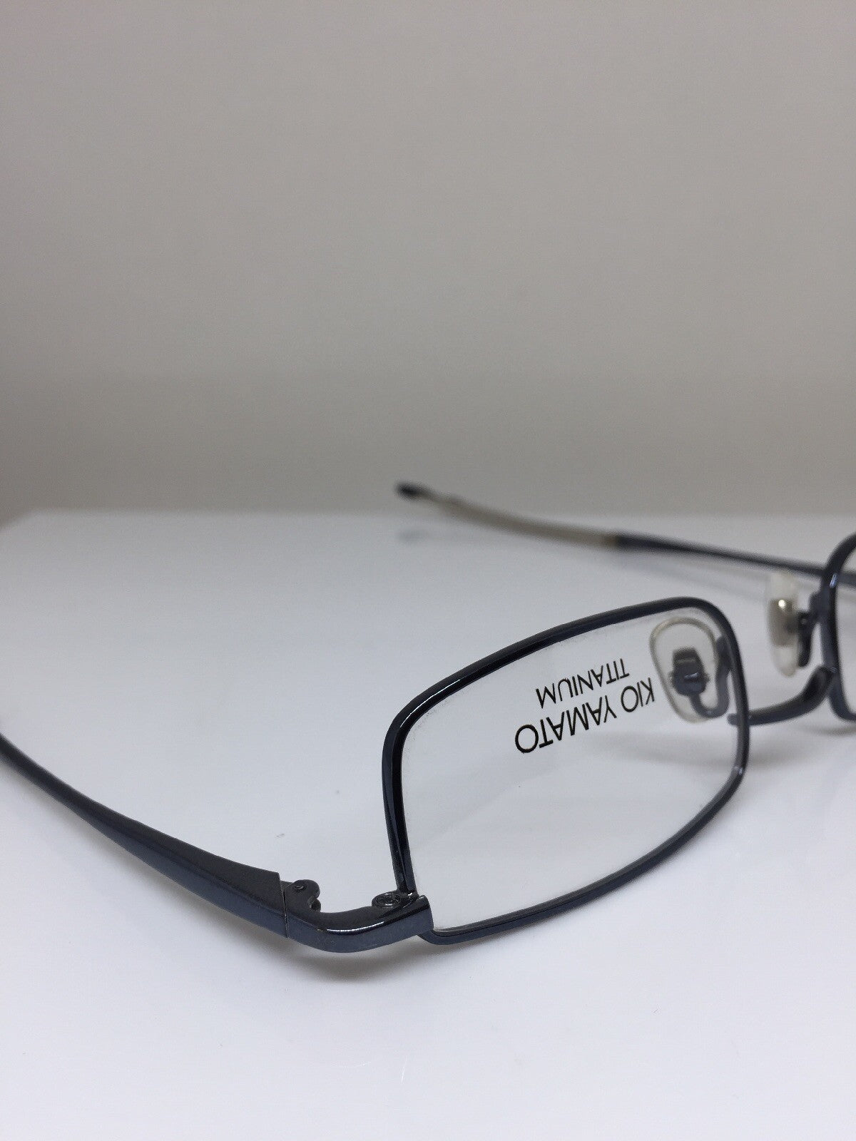 Vintage Kio Yamato KT-034 Blue Eyeglasses - Super Vision Optical