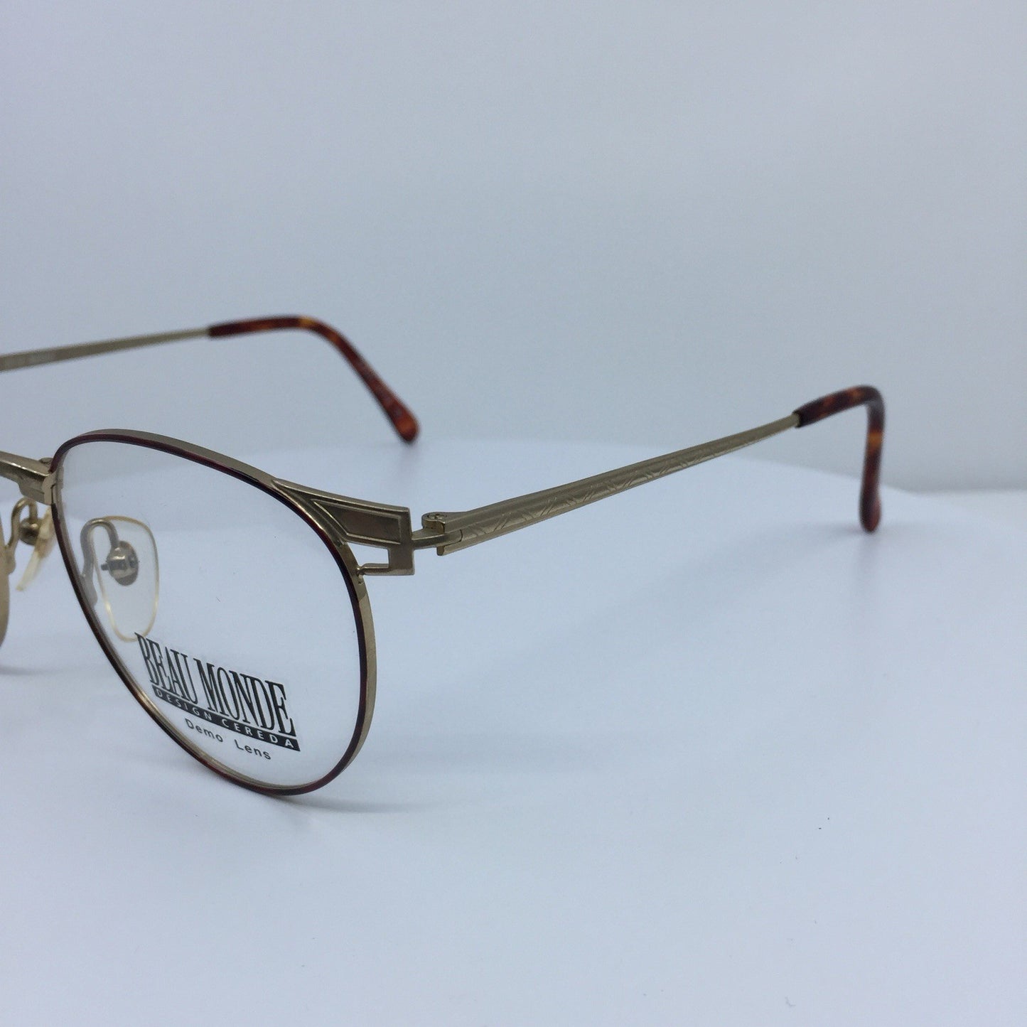 Vintage Beau Monde Collection BENTLEY Tortoise Eyeglasses - Super Vision Optical