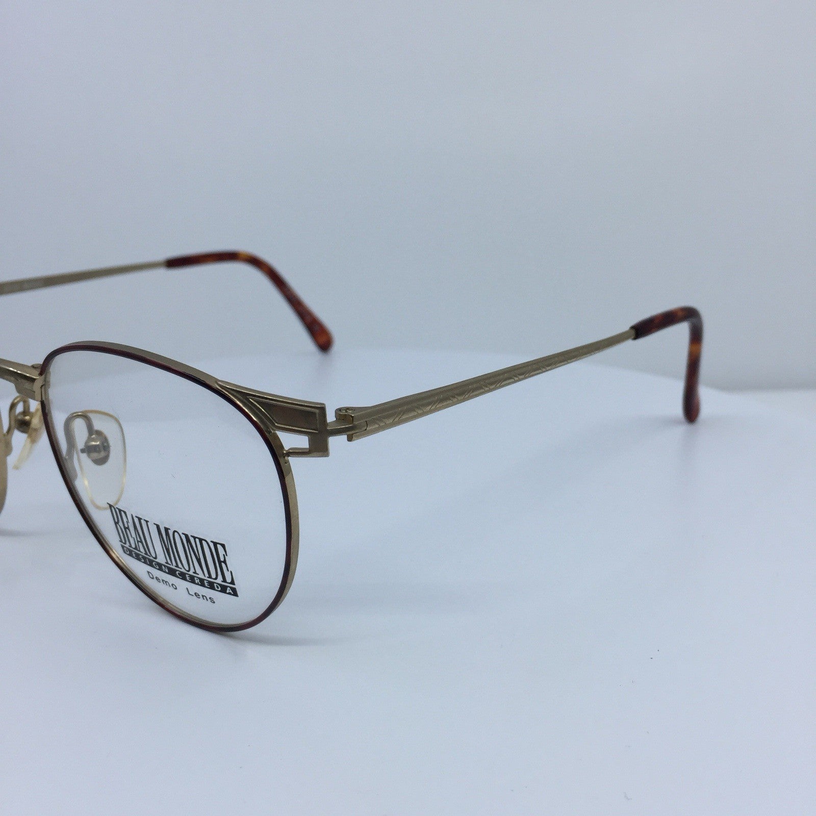 Vintage Beau Monde Collection BENTLEY Tortoise Eyeglasses - Super Vision Optical