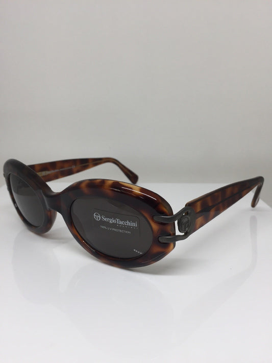 Vintage Sergio Tacchini ST 1556-S Tortoise Sunglasses - Super Vision Optical