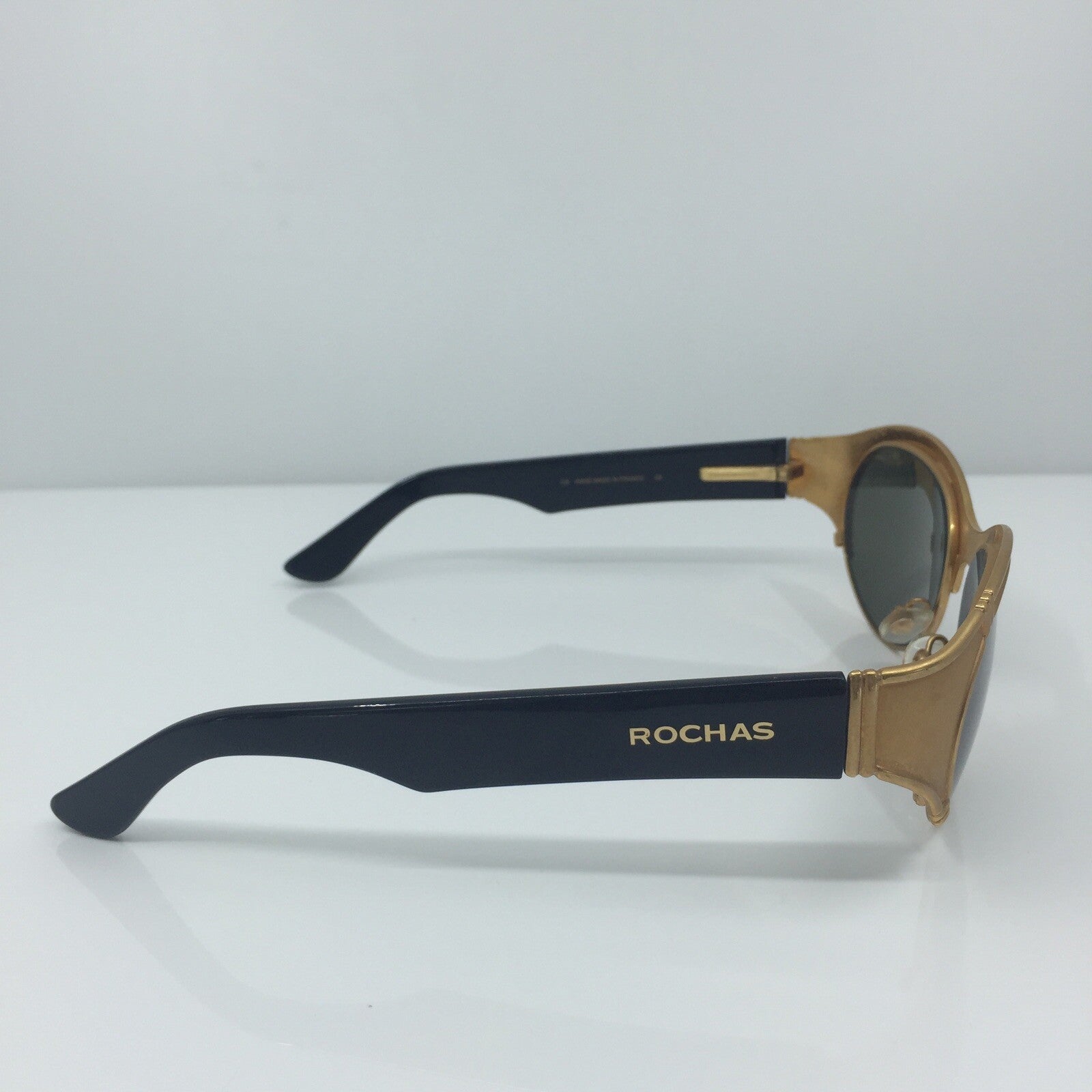 Vintage Rochas Paris ROCHAS PARIS 9041 Gold Sunglasses - Super Vision Optical