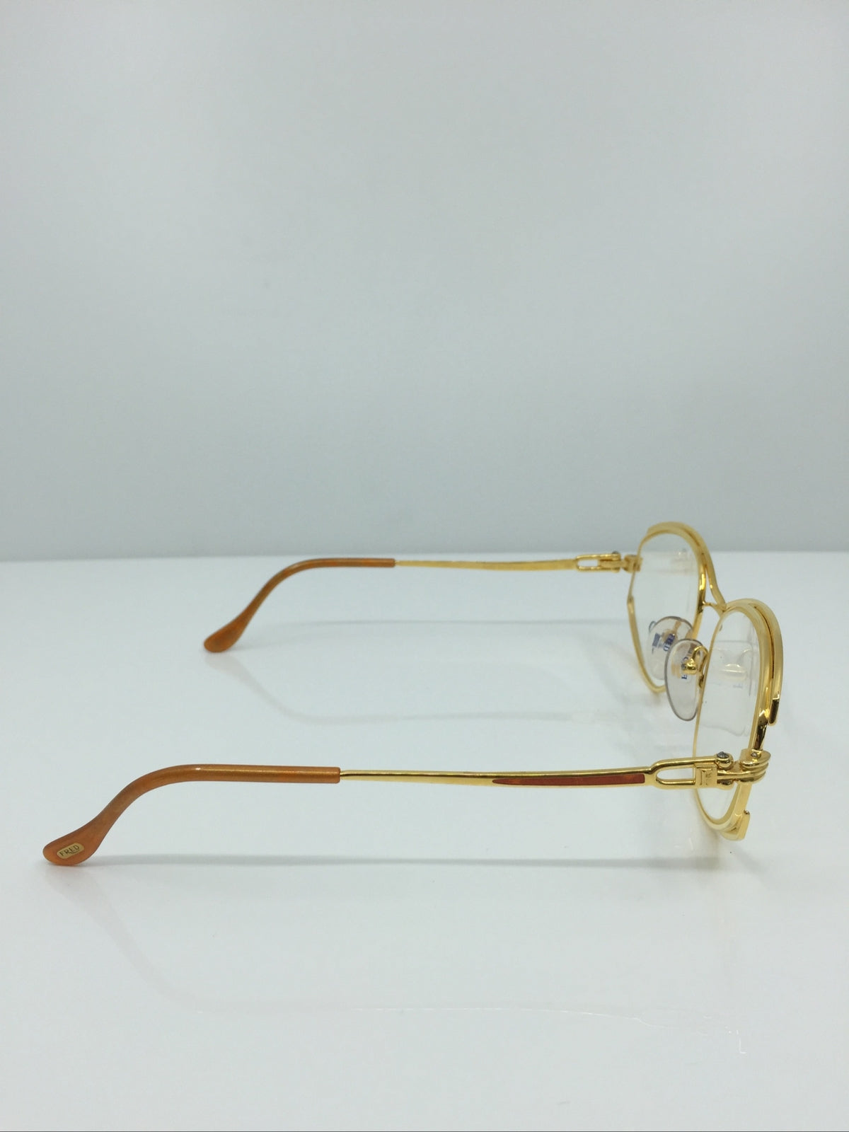 Vintage FRED Lunettes Paris Joyau Gold Eyeglasses - Super Vision Optical