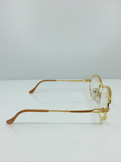 Vintage FRED Lunettes Paris Joyau Gold Eyeglasses - Super Vision Optical