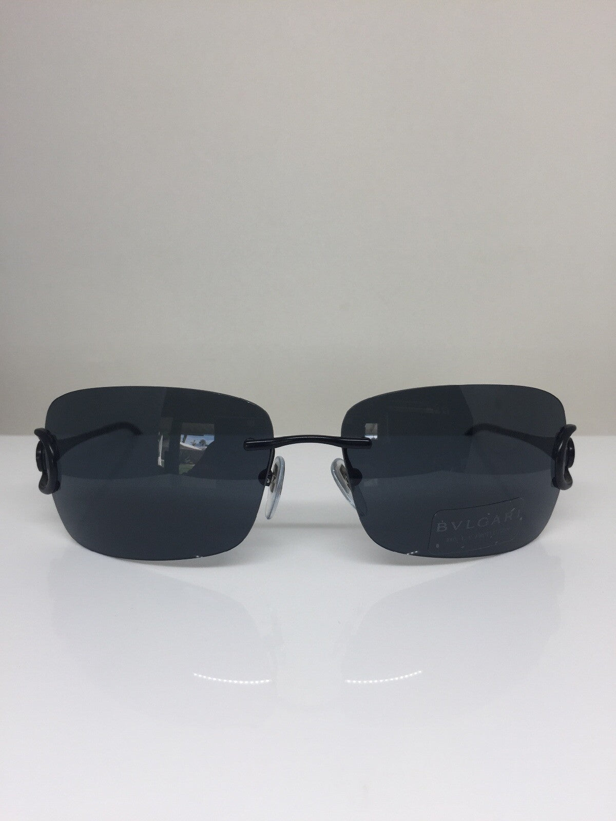 Vintage Bvlgari BVL 641 Black Sunglasses - Super Vision Optical