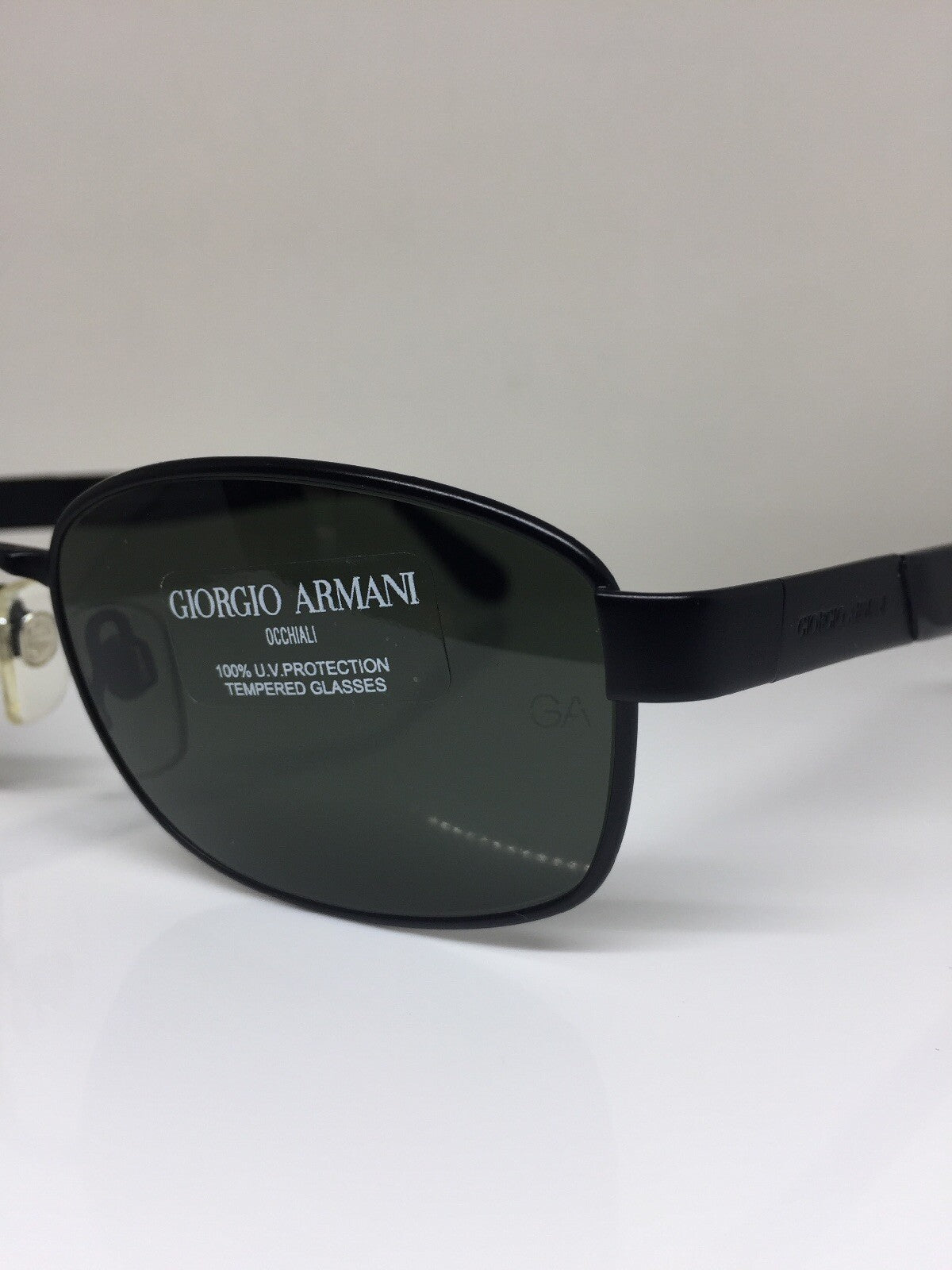 Vintage Giorgio Armani GA 1501 Black Sunglasses - Super Vision Optical