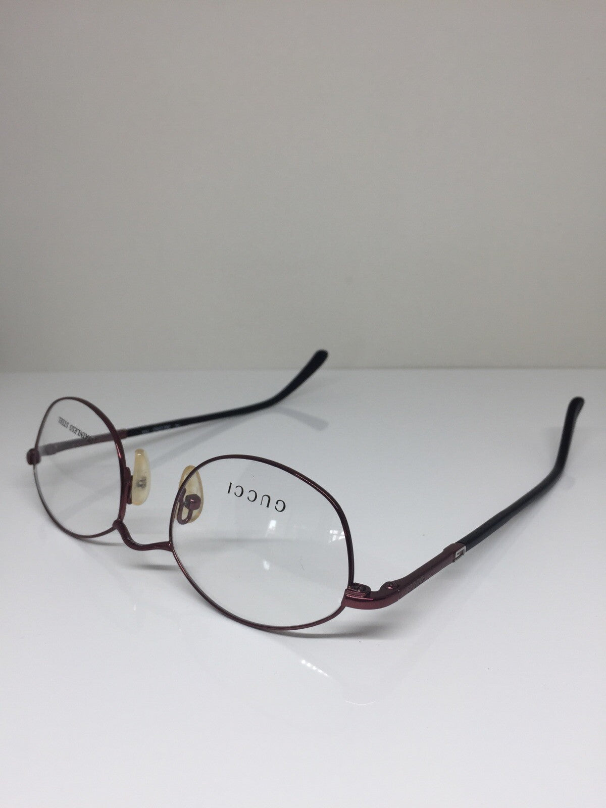 Vintage Gucci GG 2650 Red Eyeglasses - Super Vision Optical