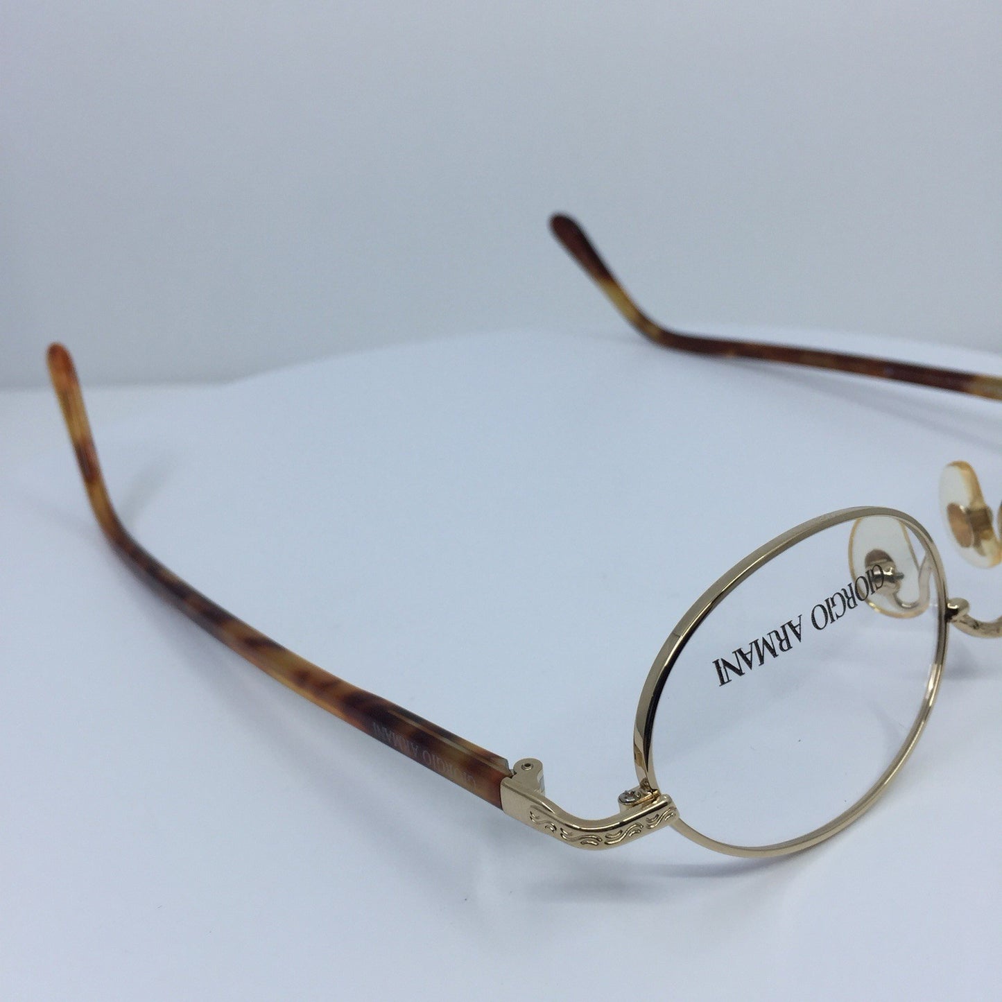 Vintage Giorgio Armani GA 250 Gold Eyeglasses - Super Vision Optical