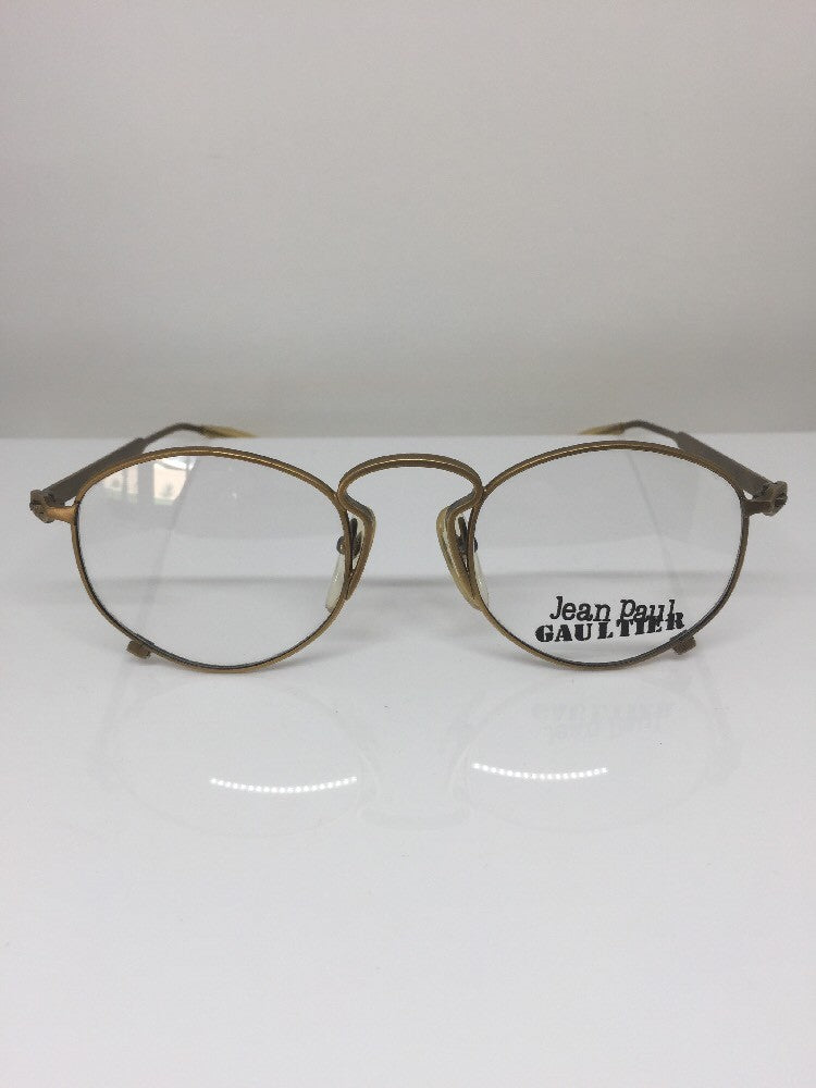 Vintage Jean Paul Gaultier JPG 55-1171 Gold Sunglasses - Super Vision Optical