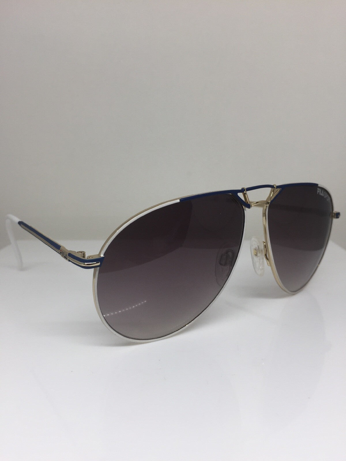 Vintage Fila Sport FILA 8802 Blue Sunglasses - Super Vision Optical