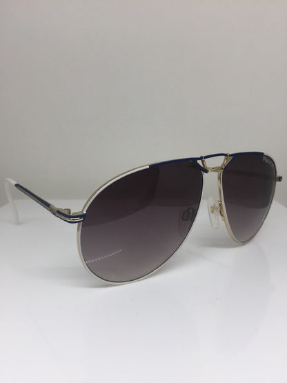 Vintage Fila Sport FILA 8802 Blue Sunglasses - Super Vision Optical