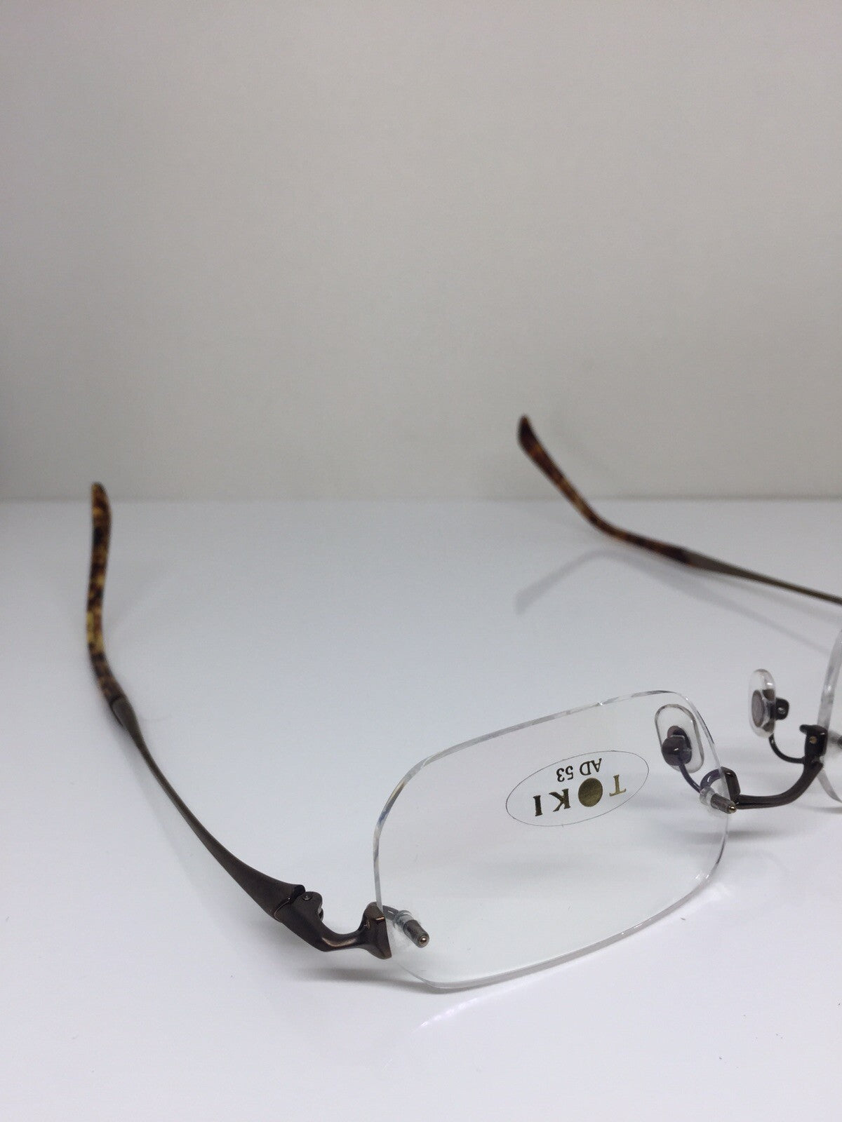 Vintage Toki Toki TK-8168-100 Brown Eyeglasses - Super Vision Optical
