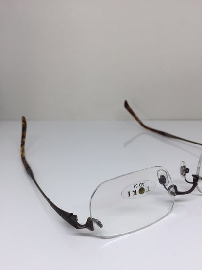 Vintage Toki Toki TK-8168-100 Brown Eyeglasses - Super Vision Optical