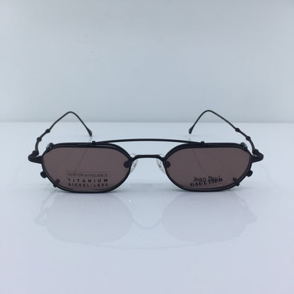 Vintage Jean Paul Gaultier JPG 55-0019 Gold Eyeglasses - Super Vision Optical