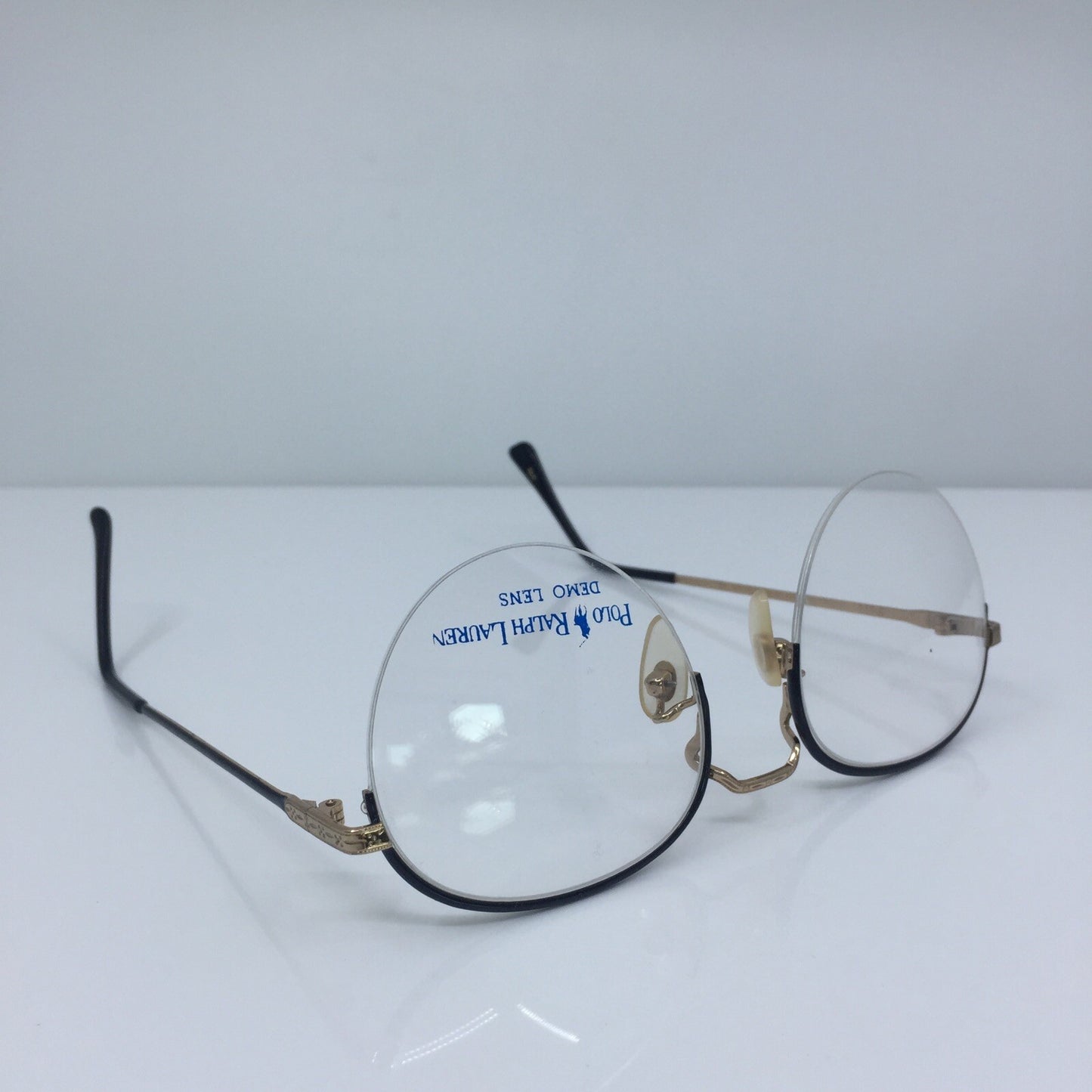Vintage Polo Ralph Lauren Polo Classic Vl Deluxe Black Eyeglasses - Super Vision Optical