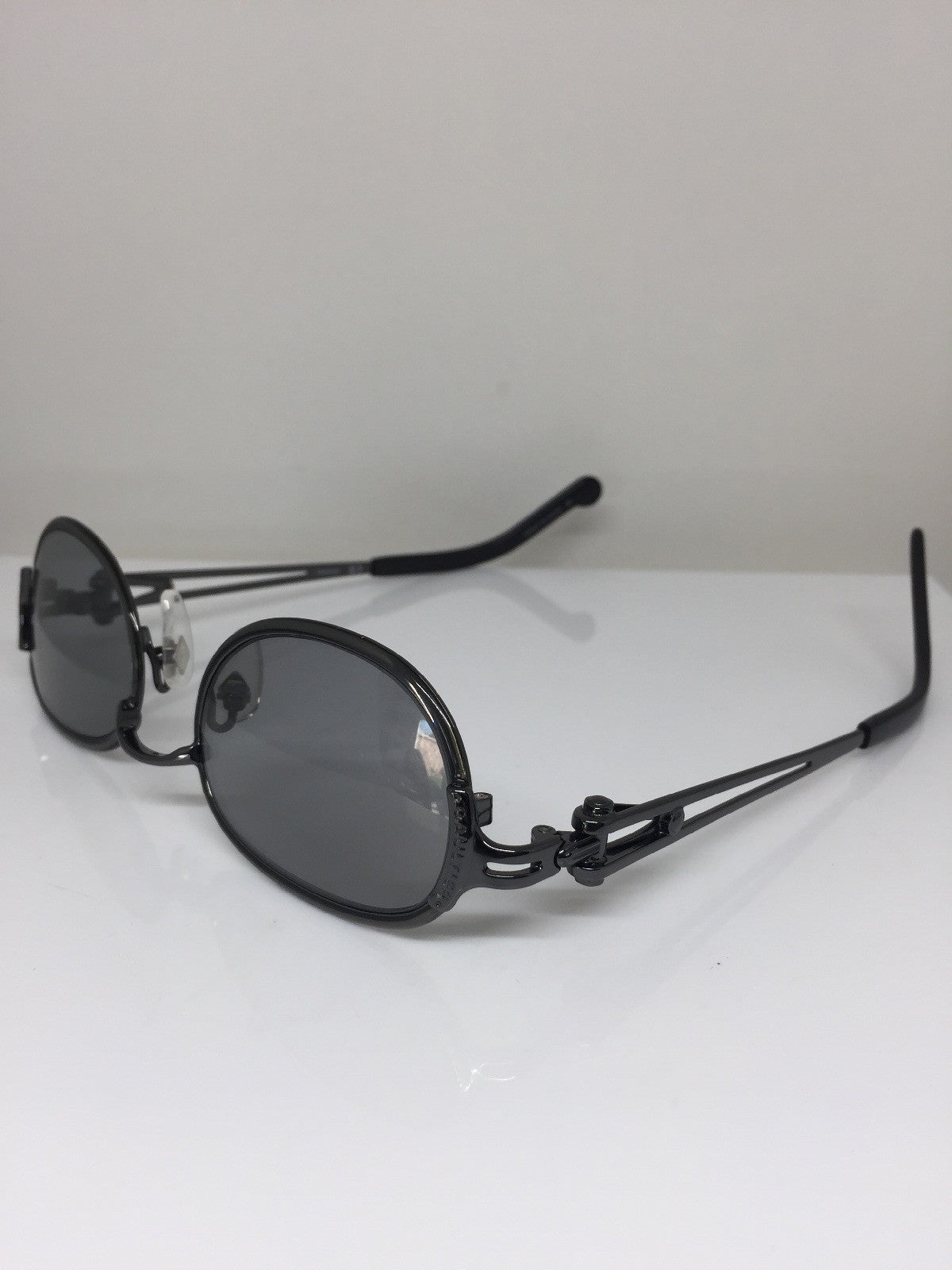 Vintage Jean Paul Gaultier JPG 56-0004 Gunmetal Sunglasses - Super Vision Optical