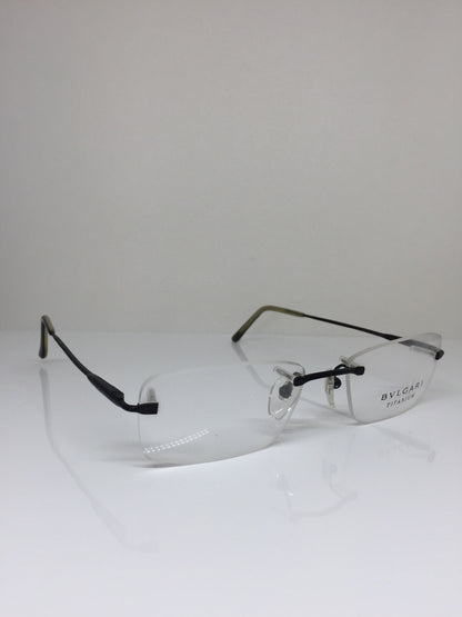 Vintage Bvlgari BVL 141-T Black Eyeglasses - Super Vision Optical