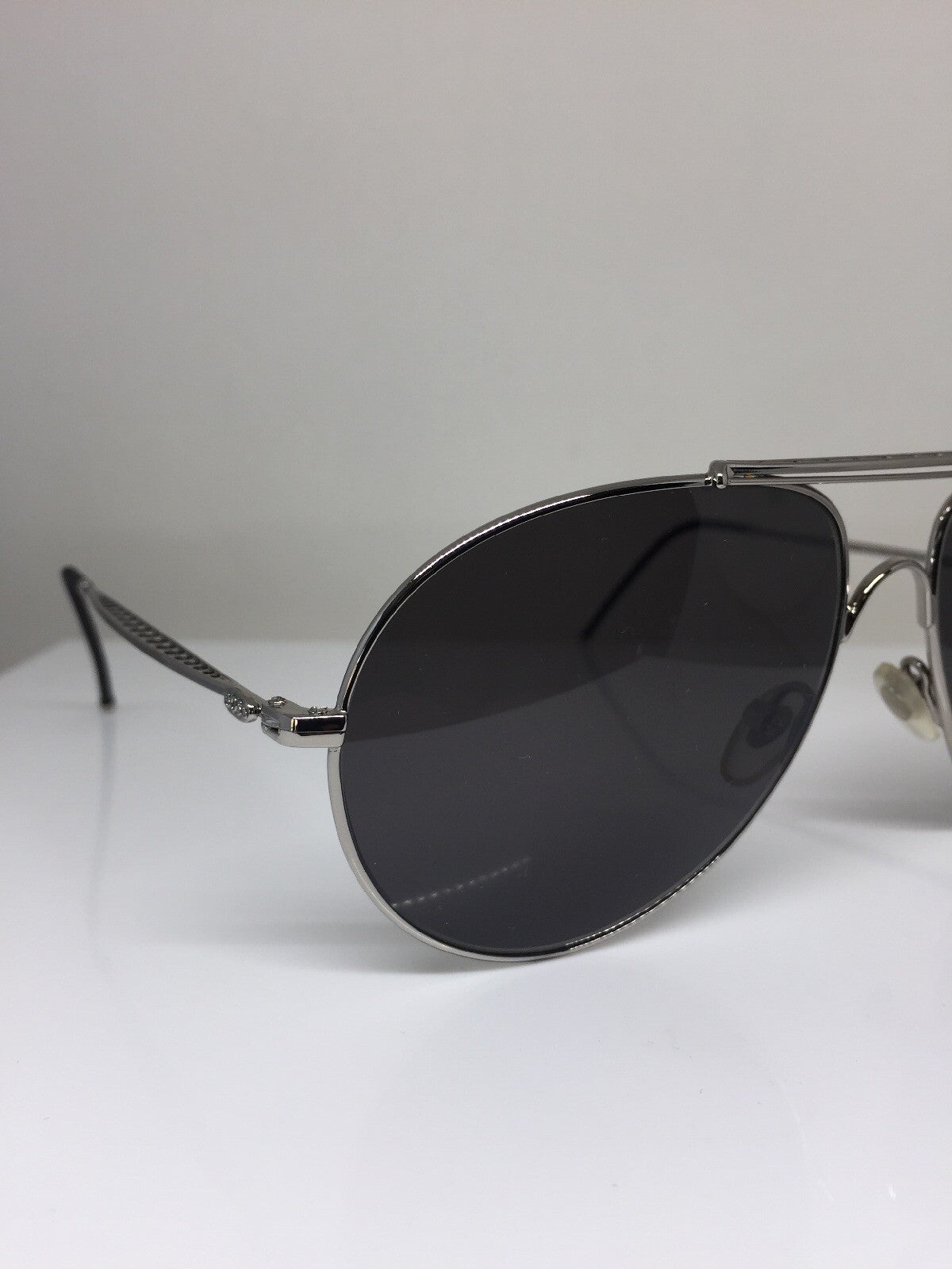 Vintage Hugo Boss 5198 Silver Sunglasses - Super Vision Optical