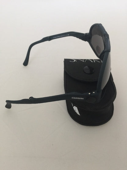 Vintage Carrera Carrera 5586 Folding Kevlar Black Sunglasses - Super Vision Optical