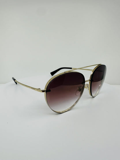 Vintage Valentino VALENTINO VA 2009 Gold Sunglasses - Super Vision Optical