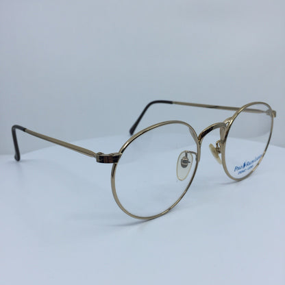 Vintage Ralph Lauren Polo Classic XXV By Ralph Lauren Gold Eyeglasses - Super Vision Optical