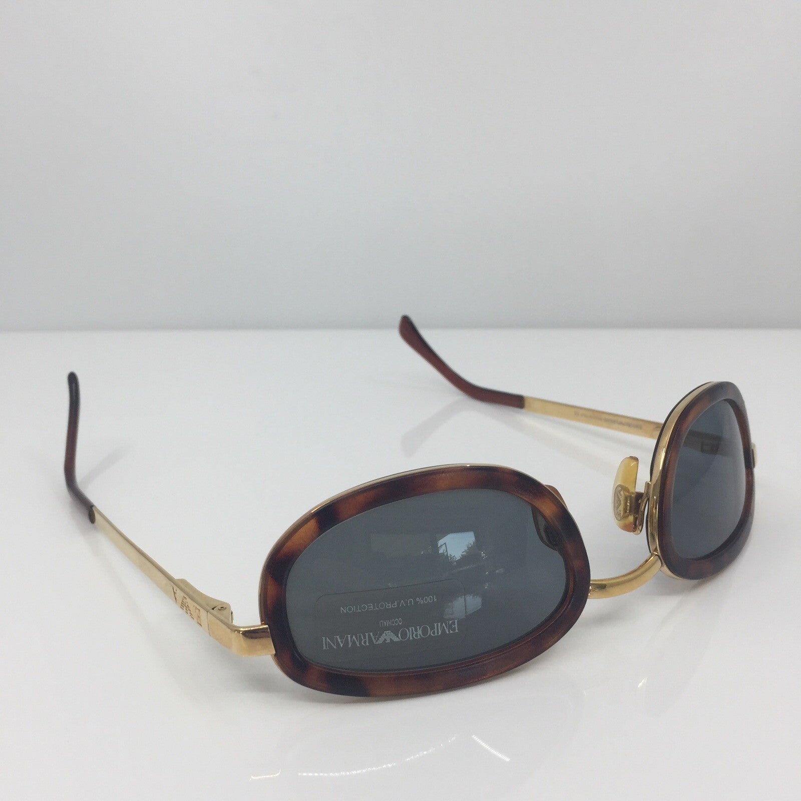 Vintage Emporio Armani EA 084-S Gold Sunglasses - Super Vision Optical