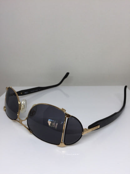 Vintage Cazal MOD 998 Gold Sunglasses - Super Vision Optical