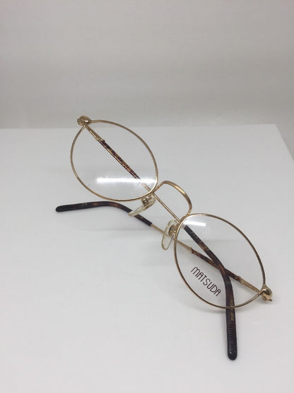 Vintage Matsuda 2874 Gold Eyeglasses - Super Vision Optical