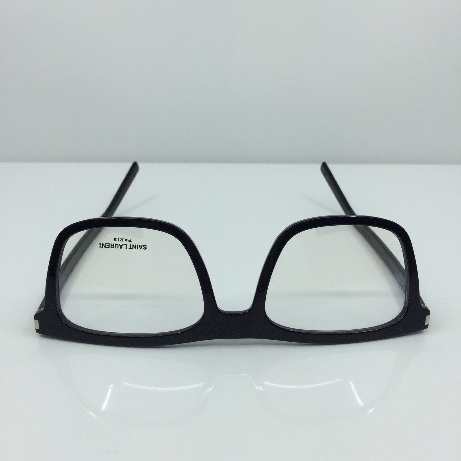 Vintage Yves Saint Laurent Saint Laurent SL 547 SLIM OPT Black Eyeglasses - Super Vision Optical