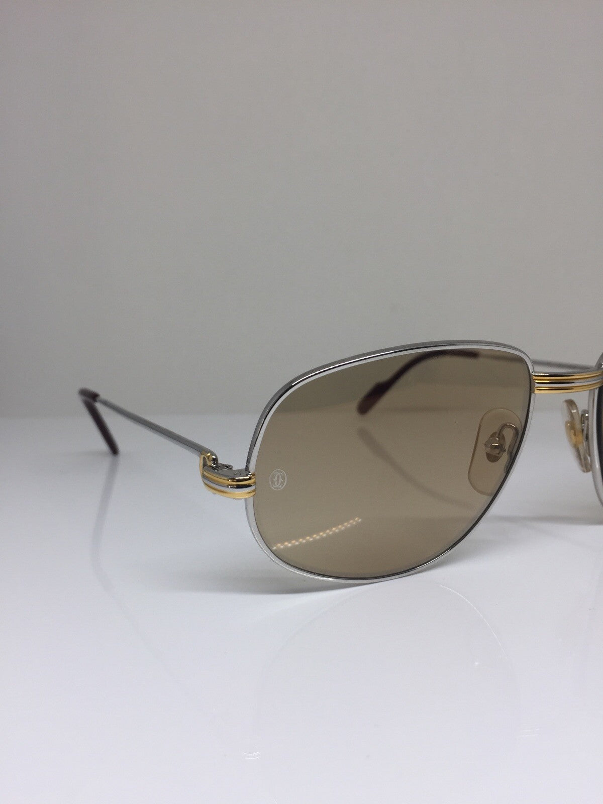Vintage Cartier Romance Louis Cartier Gold Sunglasses - Super Vision Optical