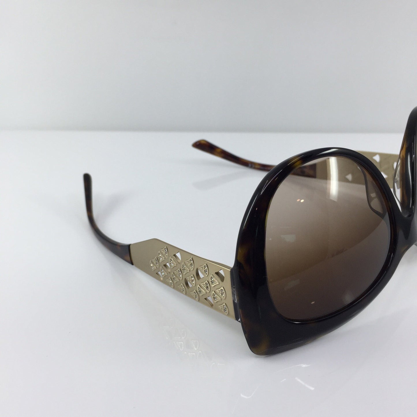 Vintage Bvlgari BVL 8198-B Tortoise Sunglasses - Super Vision Optical