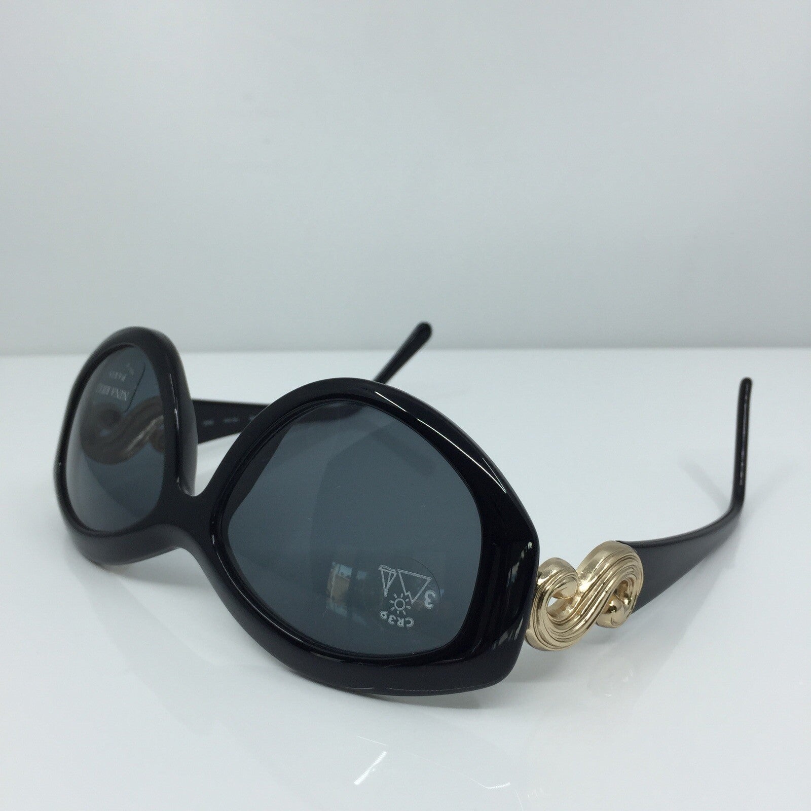 Vintage Nina Ricci NINA RICCI NR 3058 Black Sunglasses - Super Vision Optical