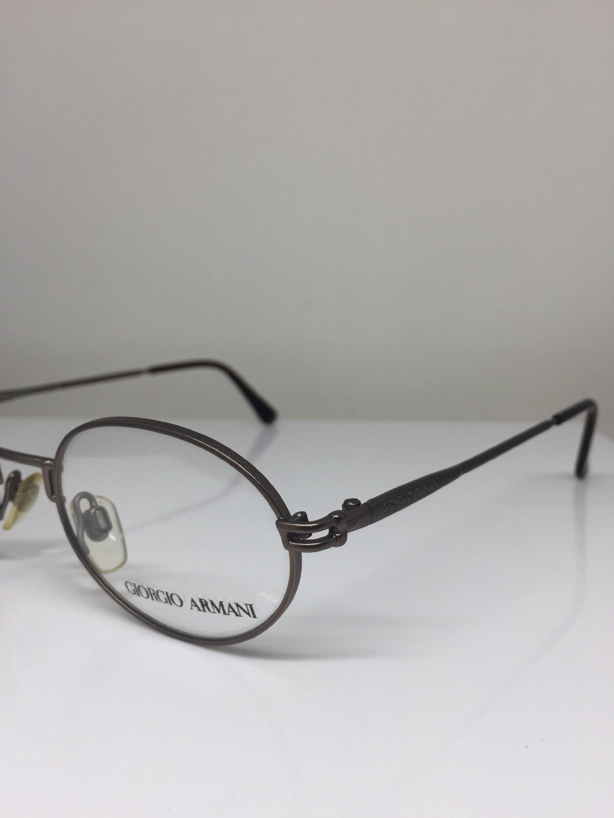 Vintage Giorgio Armani GA 244 Brown Eyeglasses - Super Vision Optical