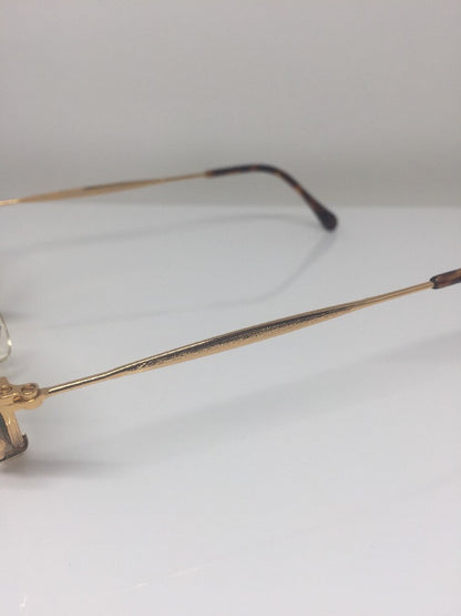 Vintage Calvin Klein CK 132 Gold Sunglasses - Super Vision Optical