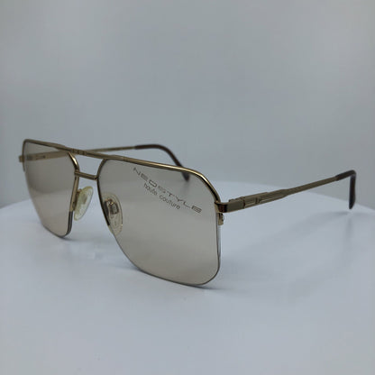 Vintage Neostyle Academic 370/953 Gold Sunglasses - Super Vision Optical