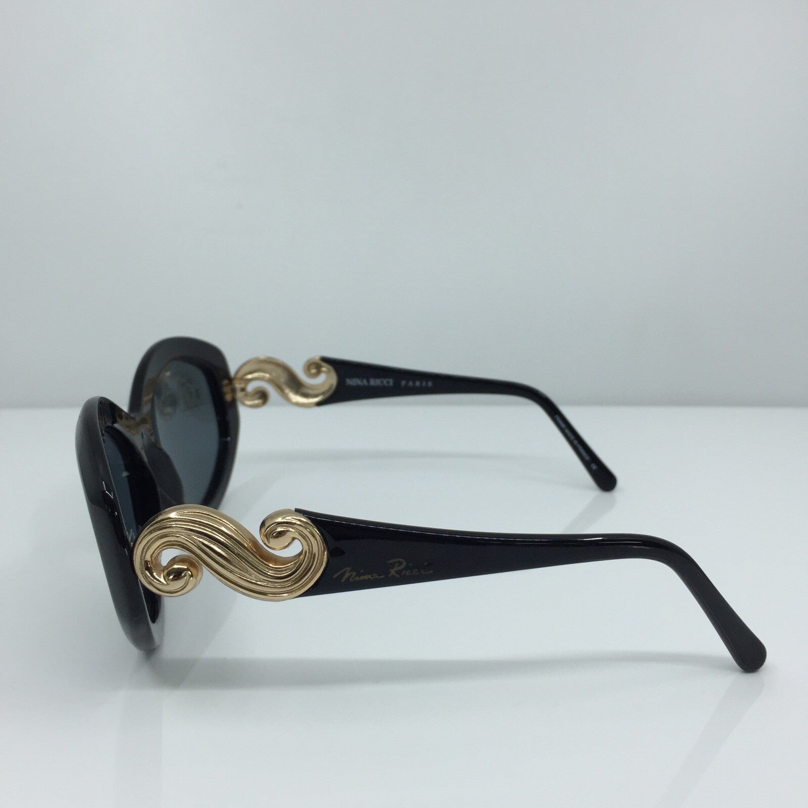 Vintage Nina Ricci NINA RICCI NR 3058 Black Sunglasses - Super Vision Optical