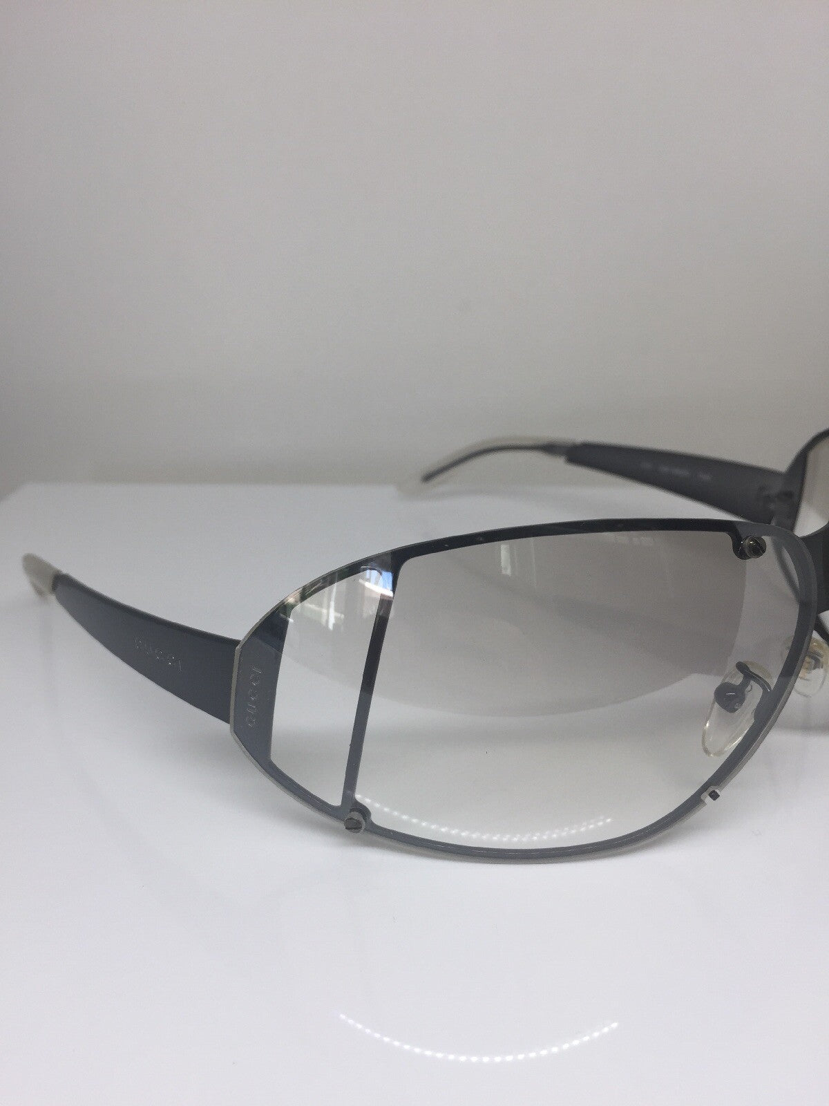 Vintage Gucci GG 1652/S Gunmetal Sunglasses - Super Vision Optical