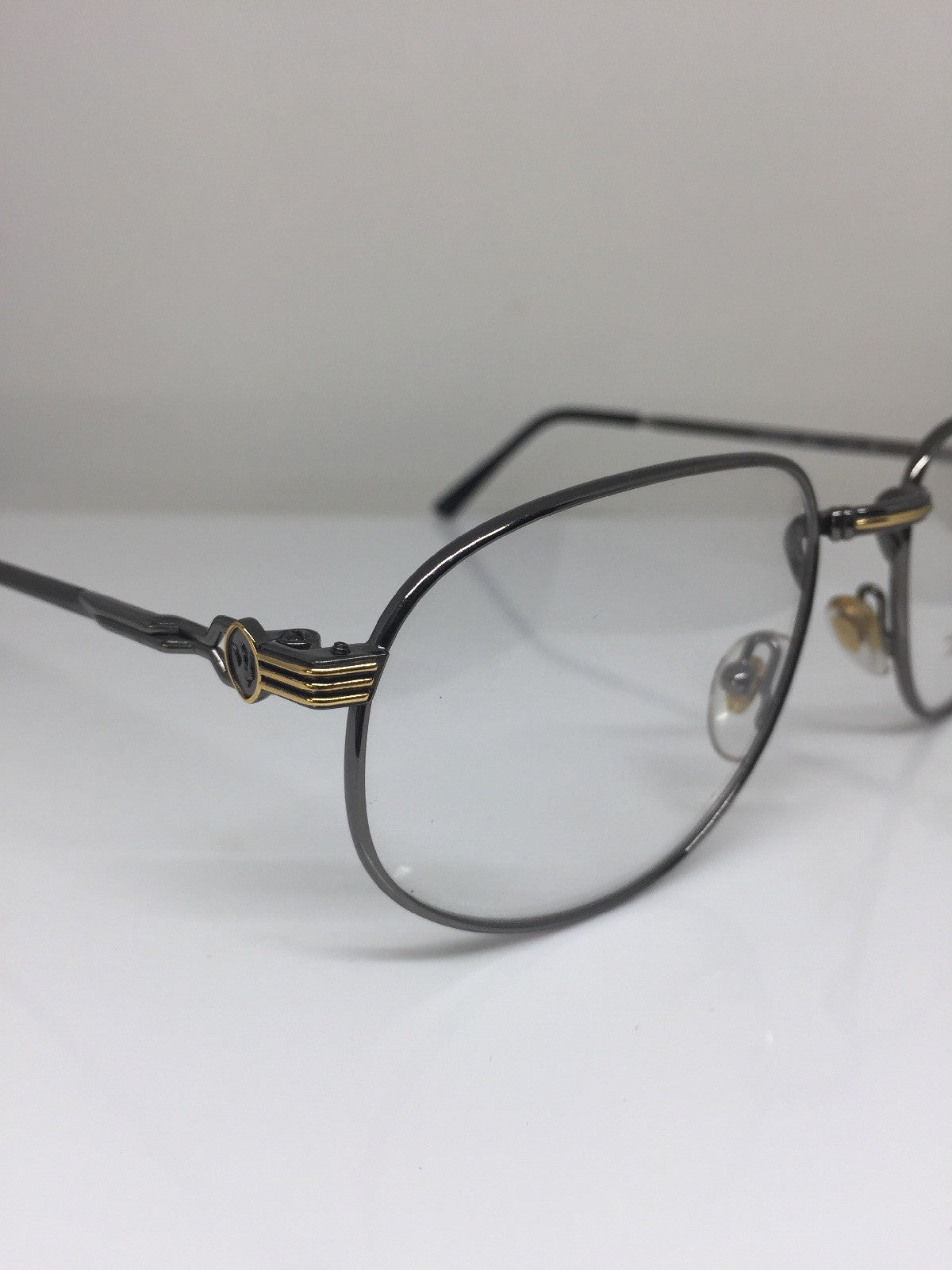 Vintage Maserati MASERATI 6213 Gunmetal Eyeglasses - Super Vision Optical