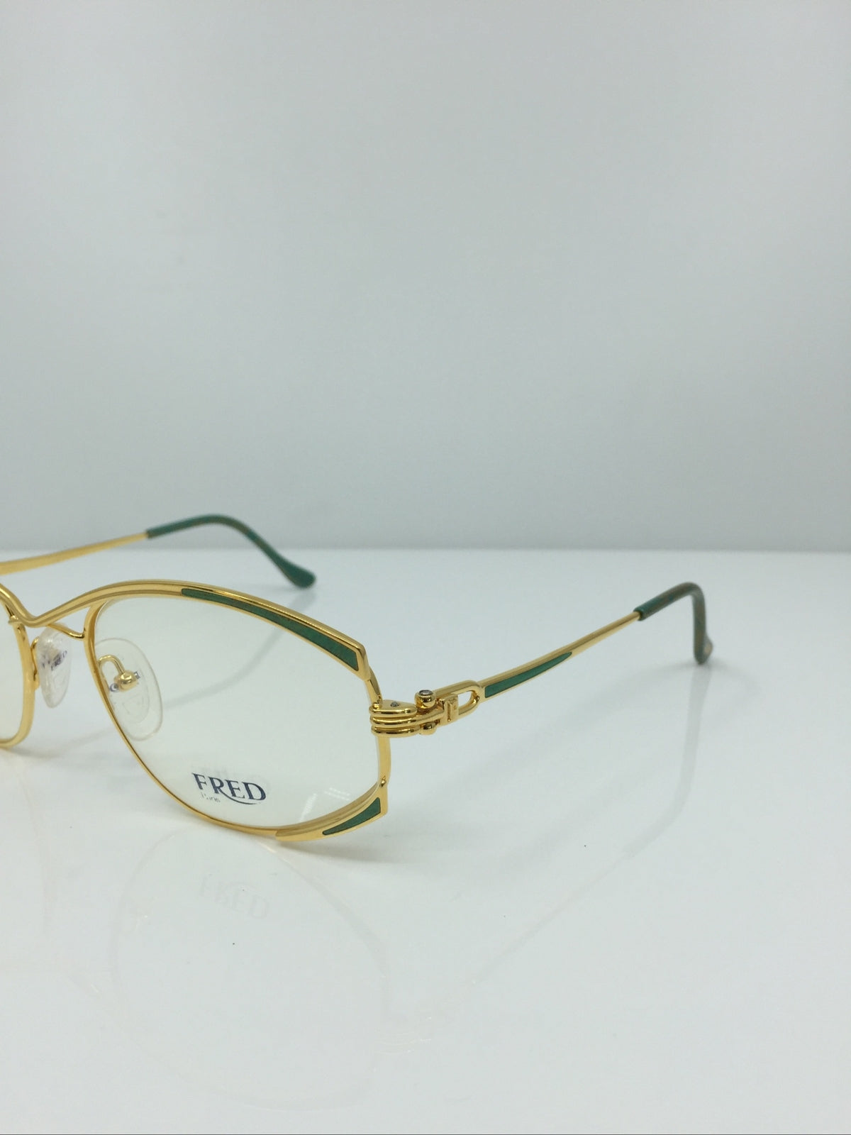 Vintage FRED Lunettes Paris Joyau Gold Sunglasses - Super Vision Optical
