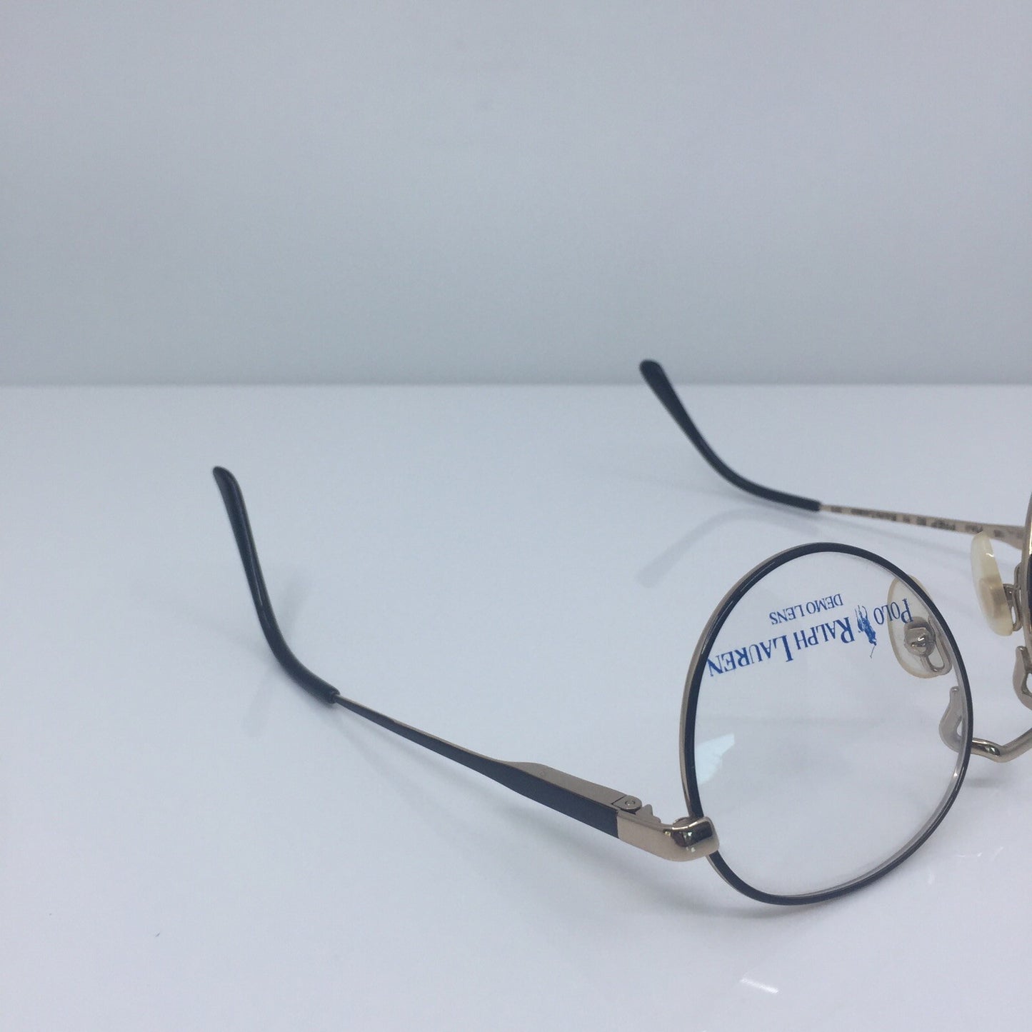 Vintage Ralph Lauren Polo Prep 80 Black Eyeglasses - Super Vision Optical
