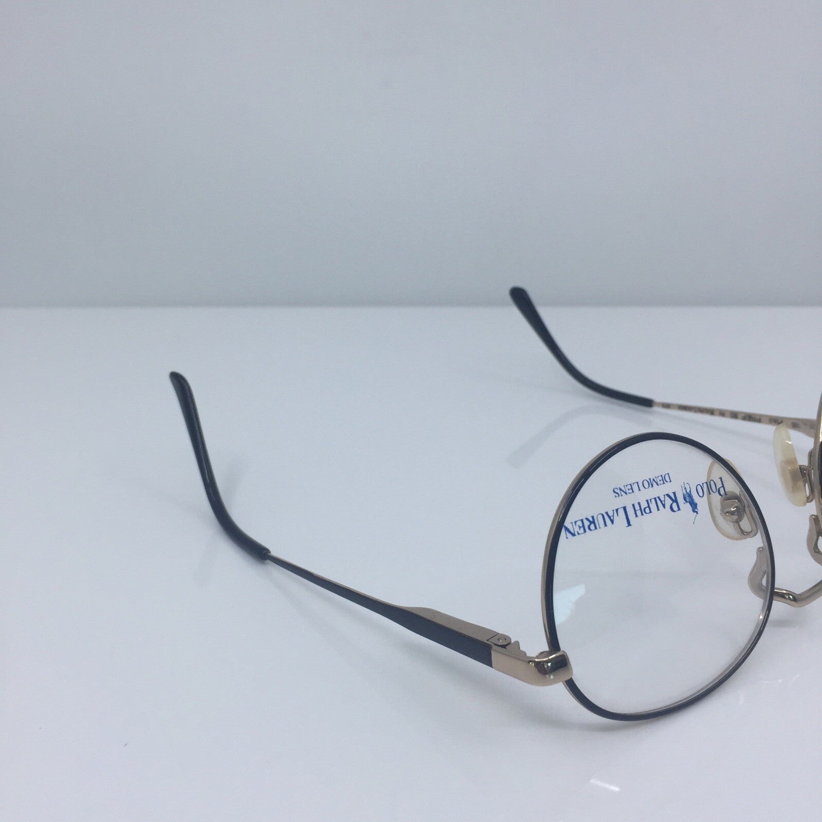 Vintage Ralph Lauren Polo Prep 80 Black Eyeglasses - Super Vision Optical