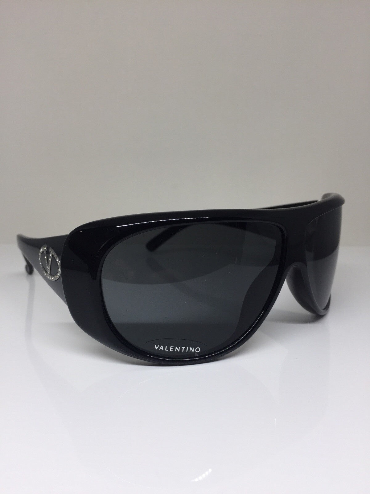 Vintage Valentino 5448/S Black Sunglasses - Super Vision Optical